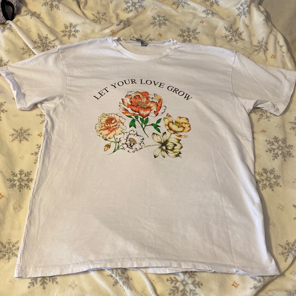 Flower t shirt